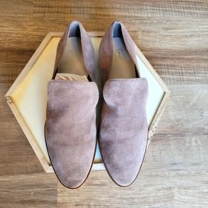 Crown Vintage Brown Suede Loafers Size 10